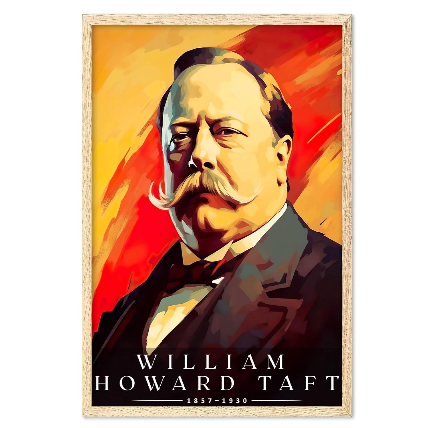 Eastern Print William Howard Taft Poster, William Howard Taft Wall Art ...
