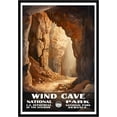 thumbnail image 1 of Eastern Print Wind Cave National Park Wall Art, National Parks Abstract Nature Landscape Forest Wall Art Pictures For Office Living Room (UNFRAMED), 20x30, 1 of 1