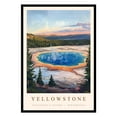 thumbnail image 1 of Eastern Print Yellowstone Poster, Yellowstone National Parks Poster, Yellowstone Wall Art, National Park Posters, National Park Wall Art, National Park Print for Living Room (UNFRAMED), 16x20, 1 of 1