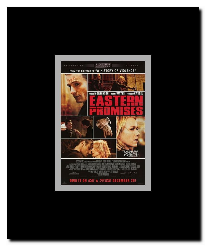 Eastern Promises Framed Movie Poster