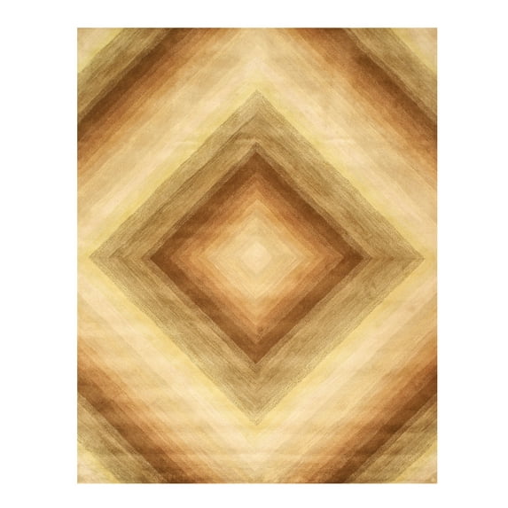 Hand-tufted Wool Contemporary Abstract Desert Star Rug