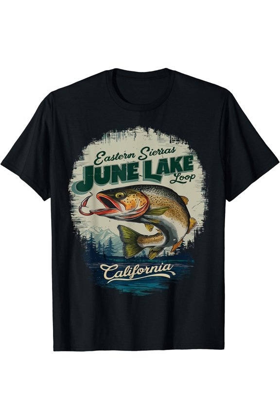 Eastern Sierras June Lake Loop California T-Shirt, Unisex T-Shirt