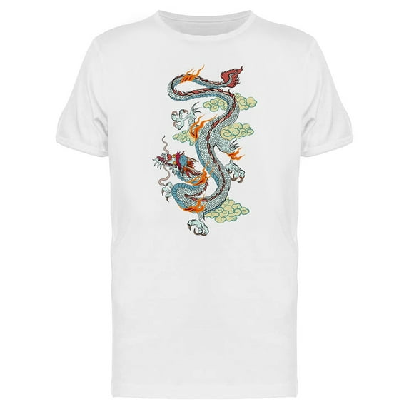 Eastern Snake Dragon T-Shirt Men -Image by Shutterstock, Male Small