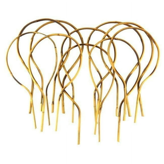 Eastern Star BL120ES10 15 in. Bamboo Loop Stakes - Pack of 10