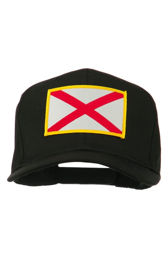 Eastern State Alabama Embroidered Patch Cap - Black OSFM