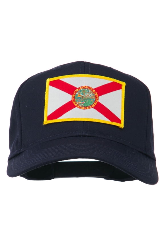 Eastern State Florida Embroidered Patch Cap - Navy OSFM