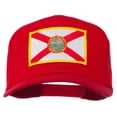 thumbnail image 1 of Eastern State Florida Embroidered Patch Cap - Red OSFM, 1 of 5