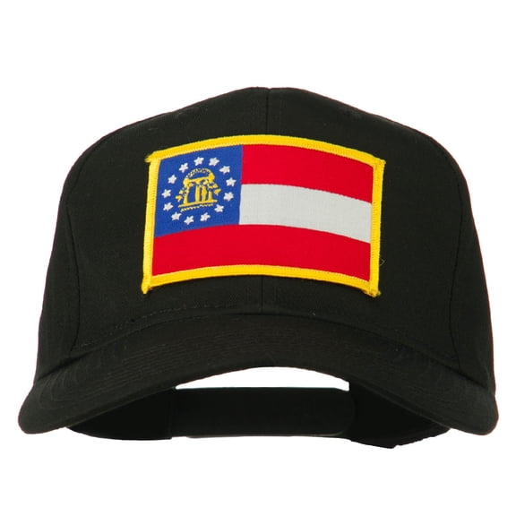 Eastern State Georgia Embroidered Patch Cap - Black OSFM