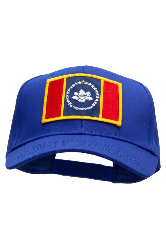Eastern State Mississippi Embroidered Patch Cap - Royal OSFM