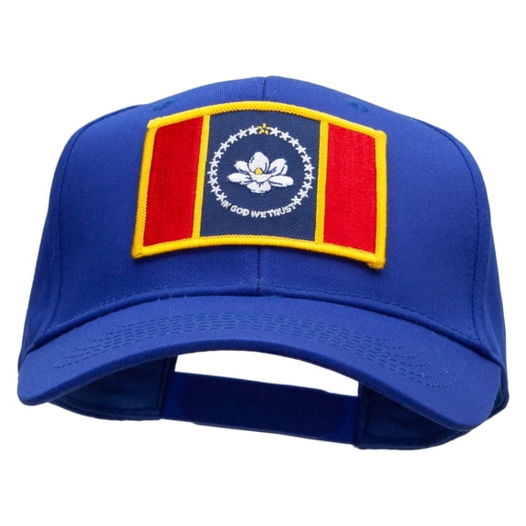 Eastern State Mississippi Embroidered Patch Cap - Royal OSFM