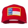thumbnail image 1 of Eastern State North Carolina Embroidered Patch Cap - Red OSFM, 1 of 5