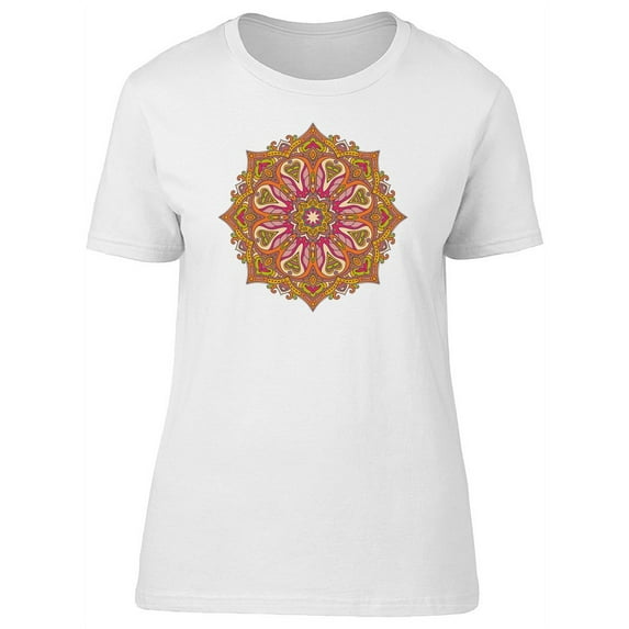 Eastern Style Mandala T-Shirt Women -Image by Shutterstock, Female XX-Large