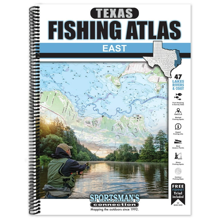 Eastern Texas Fishing Atlas by Sportsman's Connection 