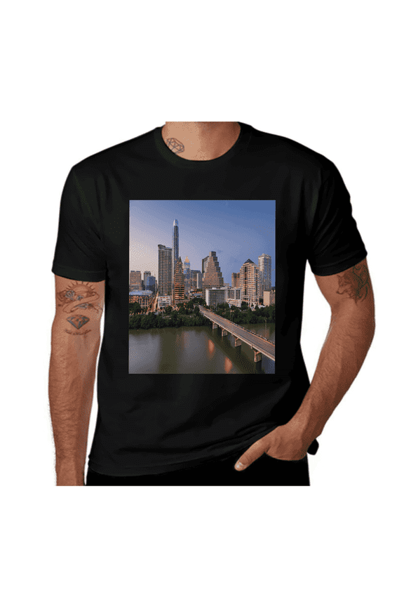 Eastern Traditional Motifs-Abstract-Pale Coffee-White- Casual Streetwea Everyday Tshirt Comfortable Wear tee shirt