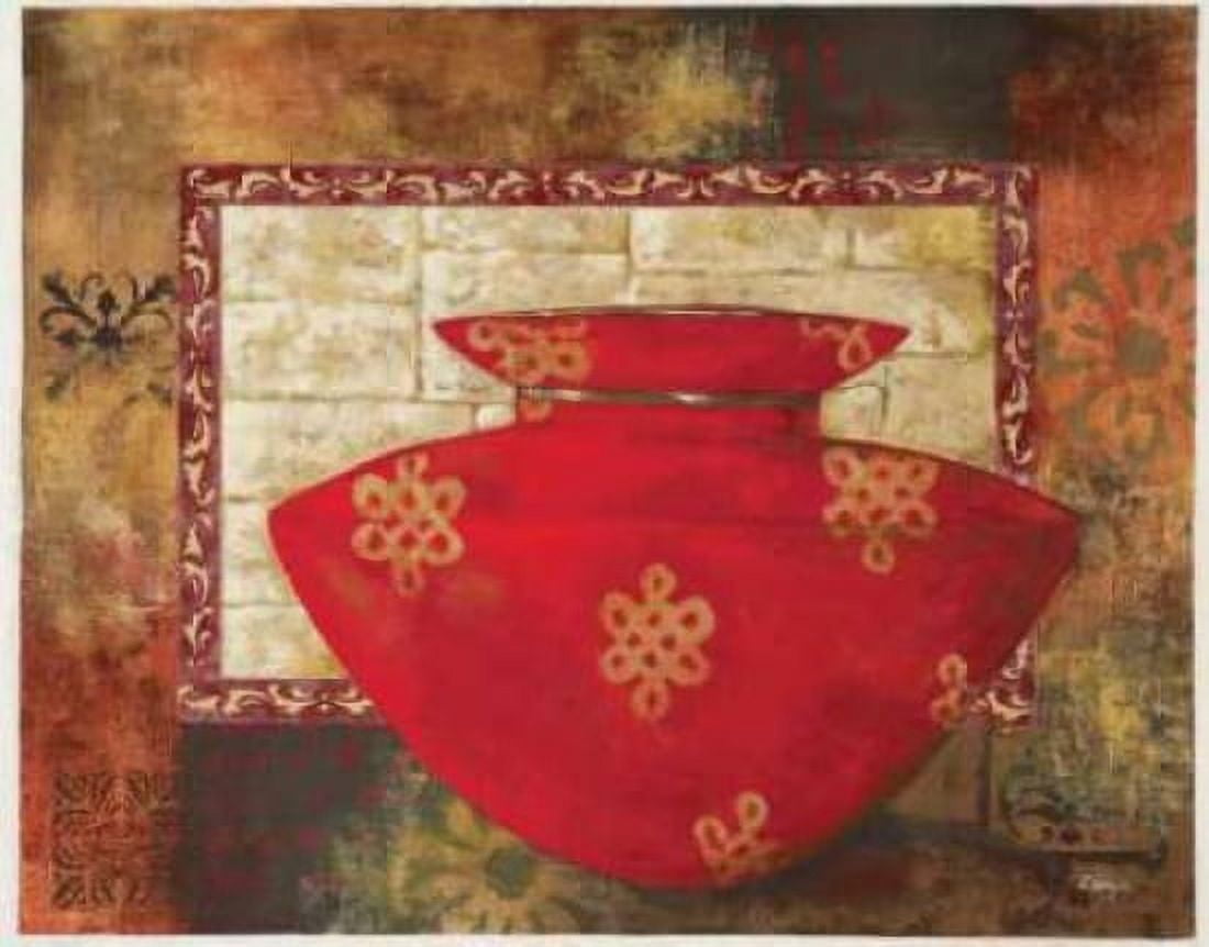 Eastern Wares II Canvas Art - Loretta Linza (22 x 28)