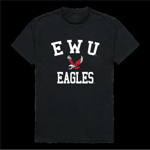 Eastern Washington University Eagles Arch T-Shirt, Black - Medium