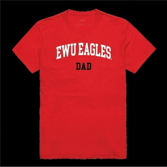 Eastern Washington University Eagles College Dad T-Shirt, Red - Extra Large