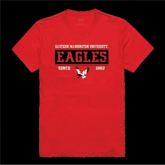 Eastern Washington University Eagles College Established T-Shirt, Red - Large