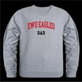 thumbnail image 1 of Eastern Washington University Eagles Dad Crewneck Sweatshirt, Heather Grey - Medium, 1 of 1