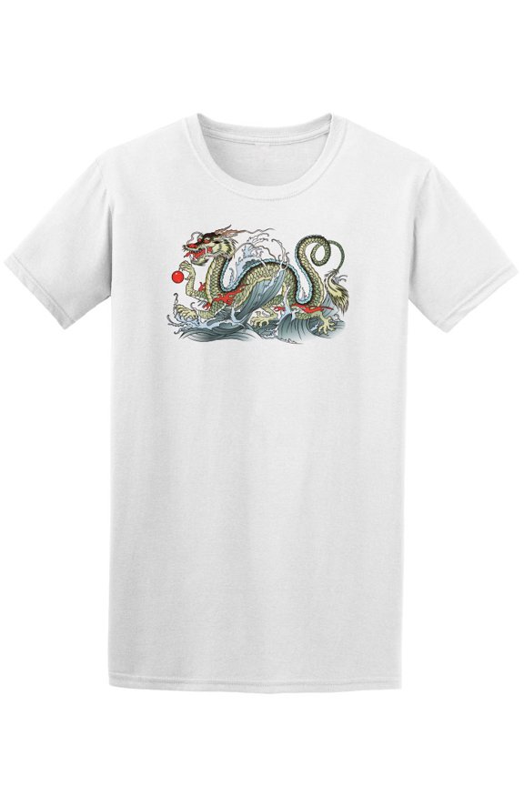 Eastern Water Dragon T-Shirt Men -Image by Shutterstock, Male 4X-Large