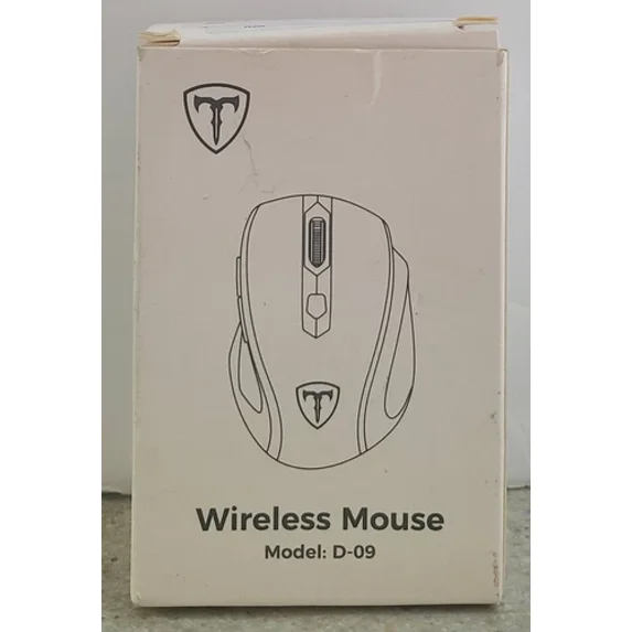 Easterntimes Tech Wireless Computer Mouse D-09 Usb Ca57Bn Tuvd-09 Black New