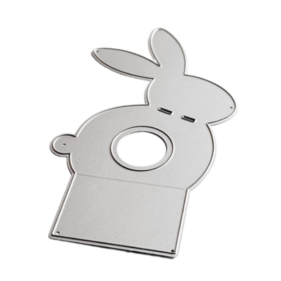Easters Rabbits Metal Cutting Dies Templates Molds Embossing Stencils Die Cut for Scrapbooking Cards Making Decorations