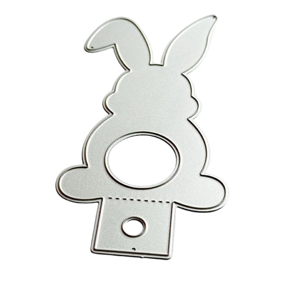 Easters Rabbits Metal Cutting Dies Templates Molds Embossing Stencils Die Cut for Scrapbooking Cards Making Decorations