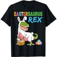 thumbnail image 1 of Eastersaurus Rex Trex Easter Bunny Dino Boys Kids Toddler T-Shirt, 1 of 5