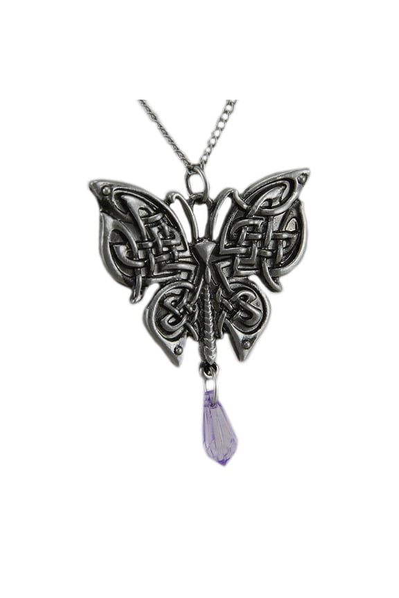 Morrigan's Moon Moth for Intuitive Energy Pendant