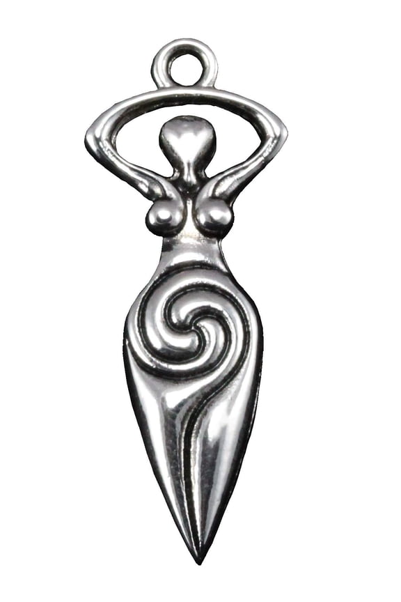 Spiral Goddess for Spiritual Growth Pendant