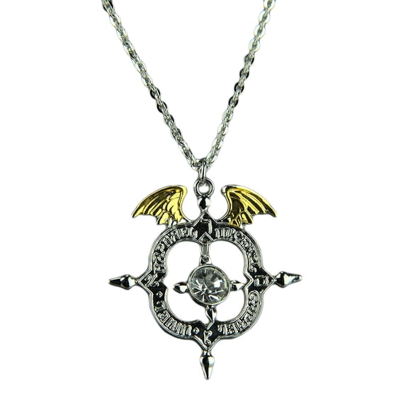 Eastgate Resource Winged Archangel Shield - Mindfulness Charm Pendant