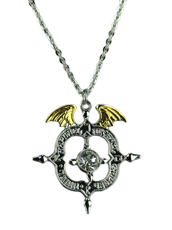 Winged Archangel Shield - Mindfulness Charm Pendant