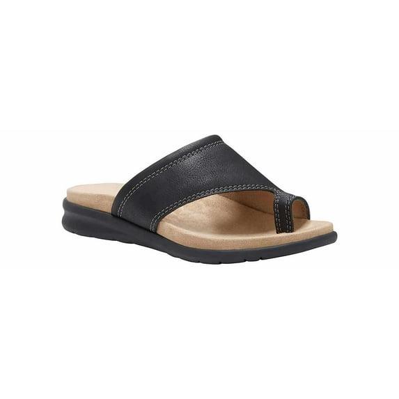 Eastland Dallas Women's Thong Sandals Color: Black Size: 9