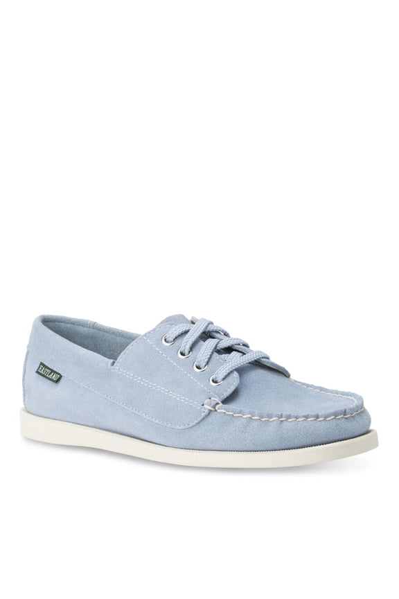 Falmouth Women's Camp Moc Oxfords Color: Blue Suede Size: 7.5