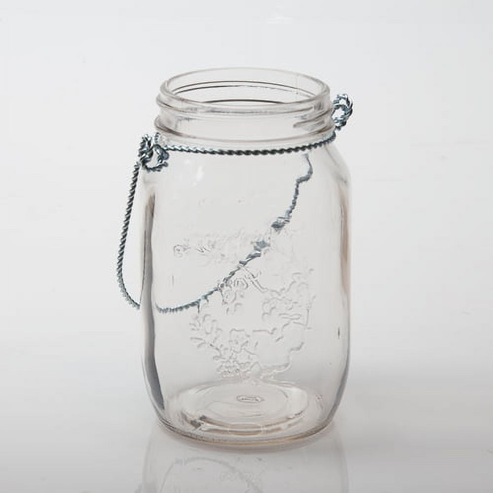Eastland Large Mason Jar with Handle Set of 12