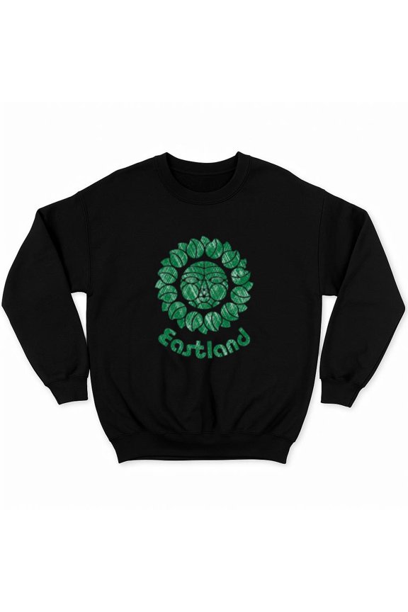 Eastland Mall Charlotte Retro City Nostalgia Graphic Print Pullover Sweatshirt, up to size 5XL