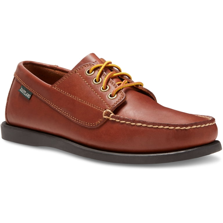 EASTLAND FALMOUTH  CAMP MOC OXFORD SHOES 10.5 TAN Men main image 4