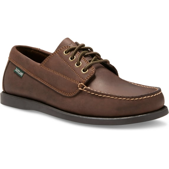 Eastland Mens Falmouth Leather Lace Up Driving Moccasins