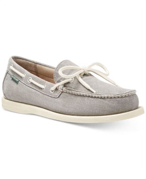 Eastland Mens Yarmouth Canvas Boat Shoe Title 9M/Grey