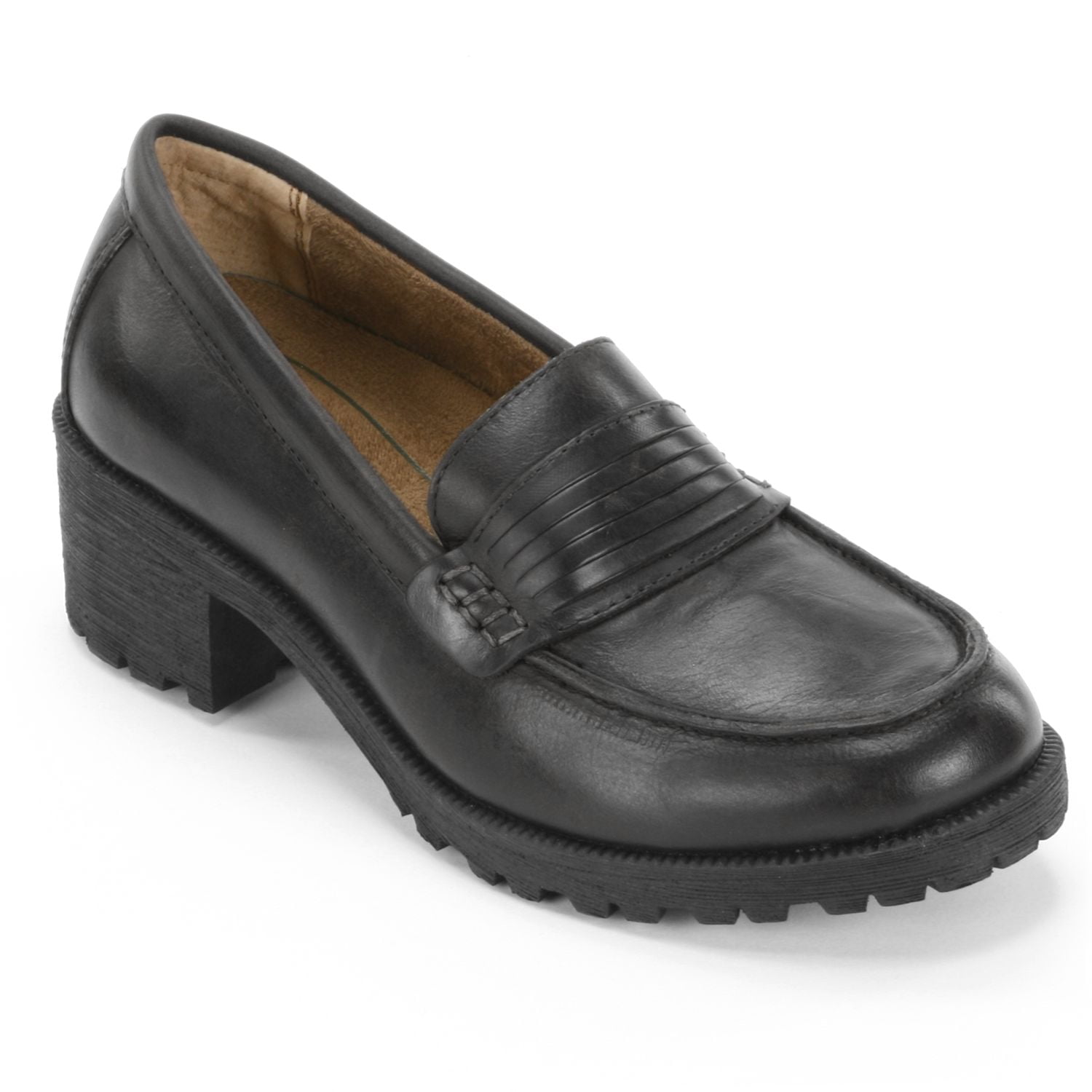 Eastland Newbury Women's Leather Loafers Color: Black Size: MED