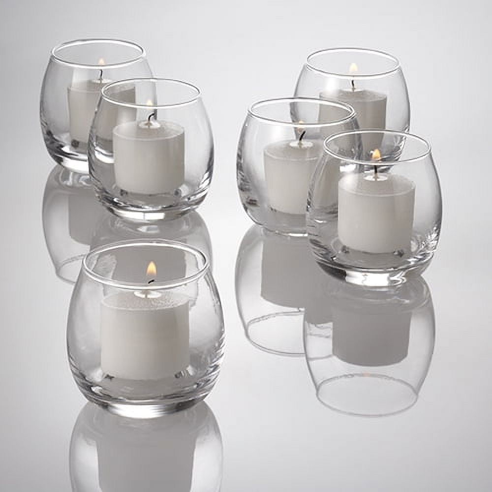 Eastland Votive Candle Holder Petite Hurricane Set of 12