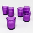 thumbnail image 1 of Eastland Votive Candle Holder Purple Set of 72, 1 of 2