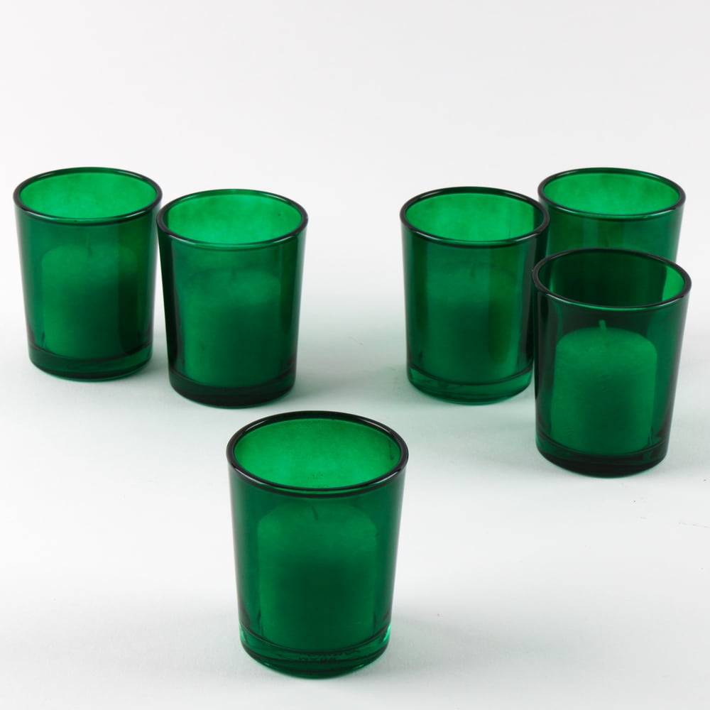 Eastland Votive Candle Holders Green Set of 12