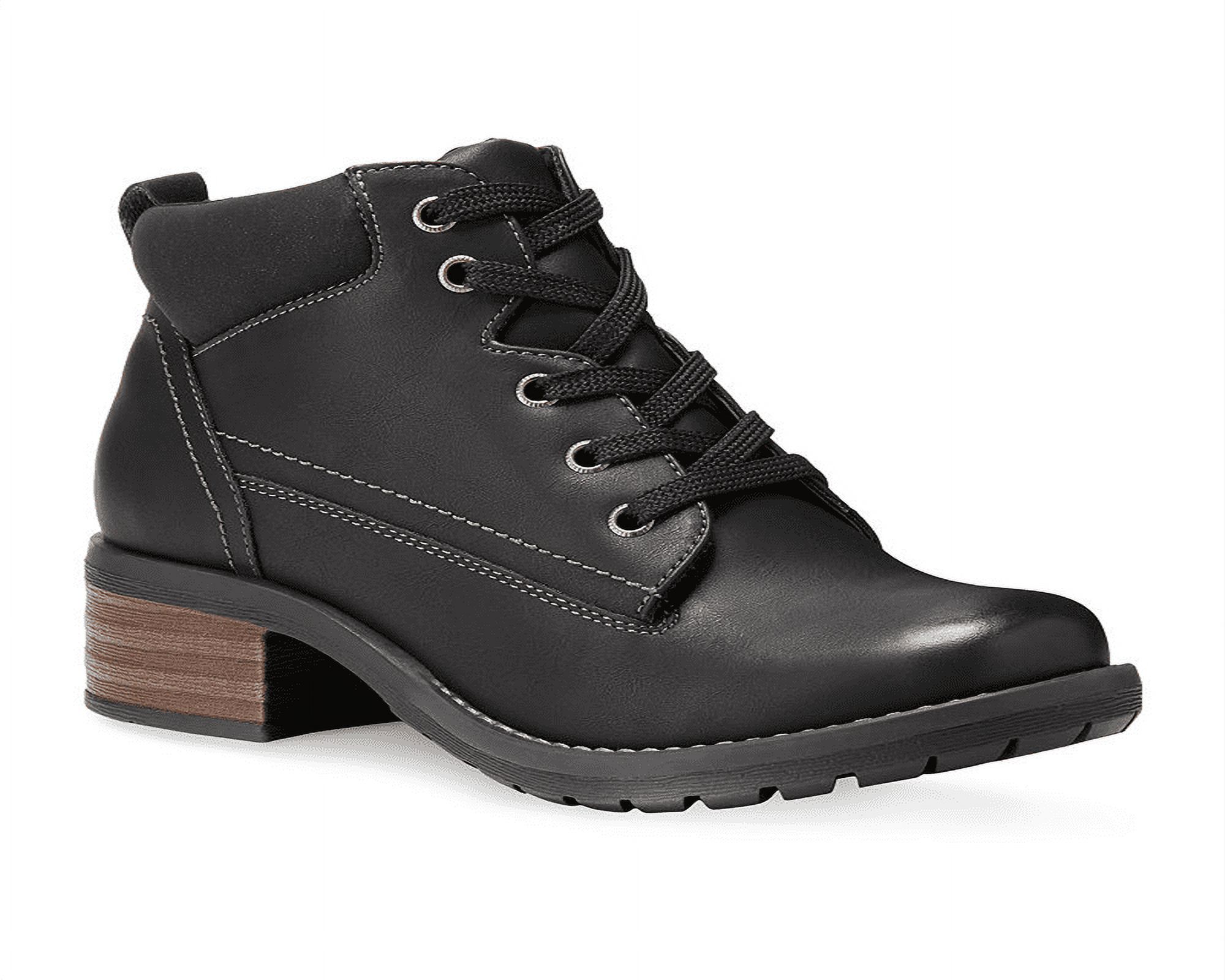 Eastland Women s Bandana Booties Black Size 9W Walmart