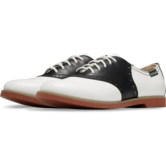 Eastland Women's Sadie Oxford 9 Wide Black/White