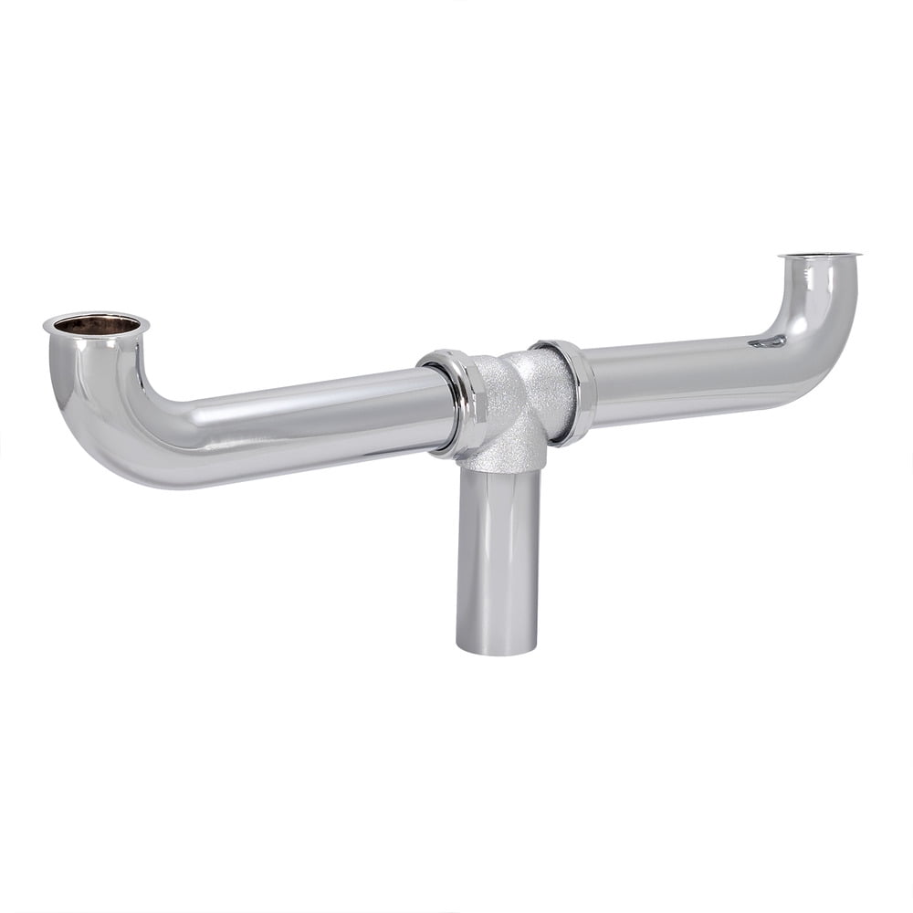 Eastman 35014 Center Outlet Continuous Waste with Direct Connect, 11/2