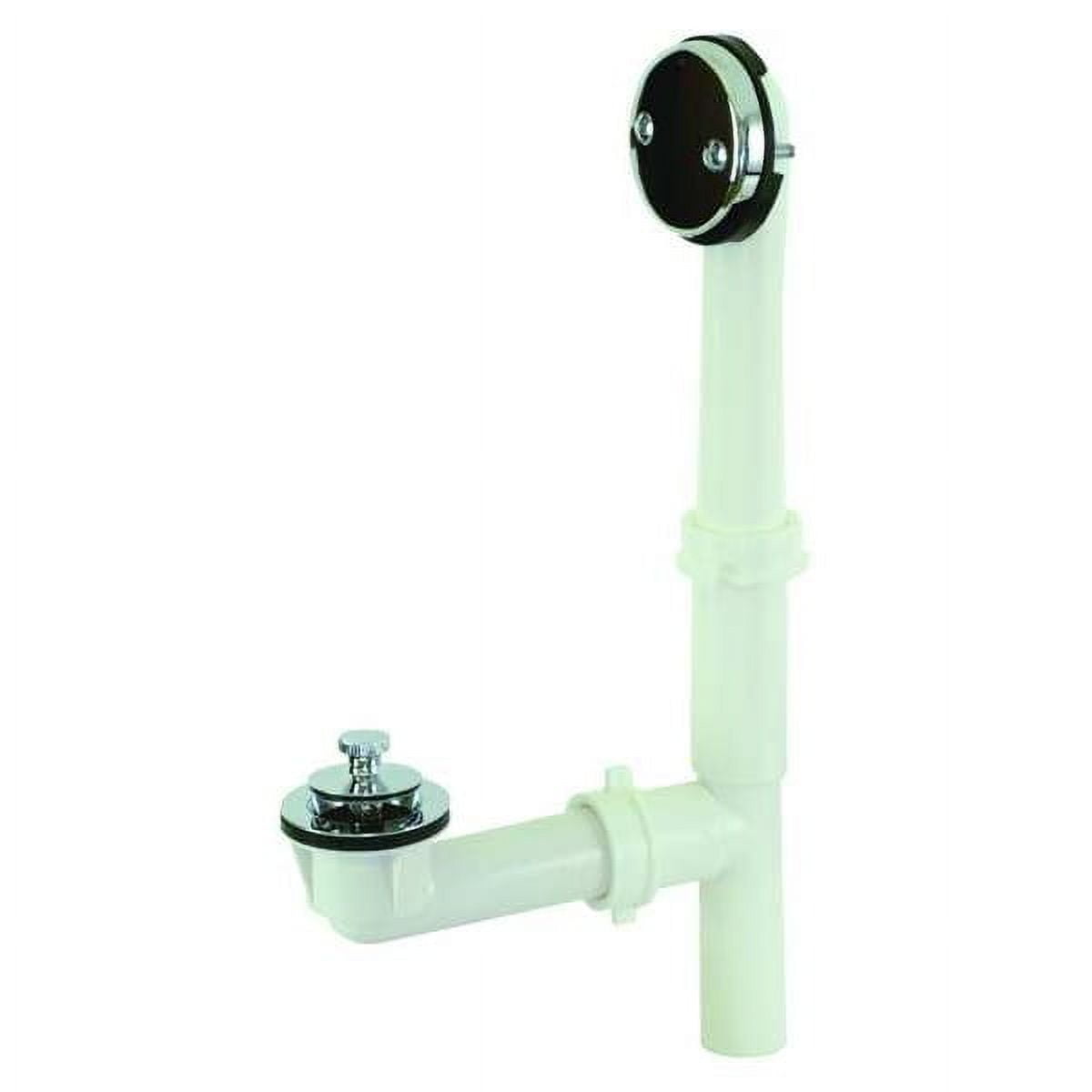 1-1/2 Inch Chrome Lift and Lock Bath Drain Kit