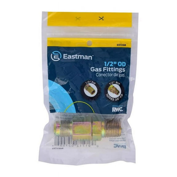 Eastman 47411 0.75 in. Female Thread x 0.62 in. Flare Steel Gas Fitting