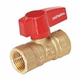 thumbnail image 1 of Eastman 60013 1" FIP x 1" FIP Brass Lever Handle Gas Ball Valve, 1 of 1