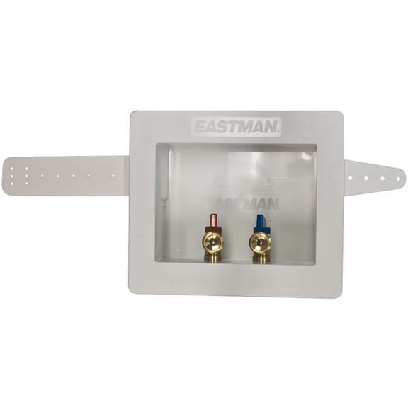 No Logo 60243 Washing Machine Outlet Box (Dual Drain)